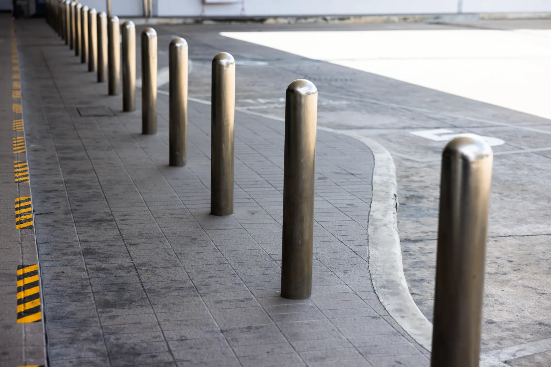 Car Park Bollards and EAB 20 Pedestrian Safety